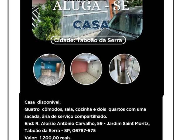 Locação em Jardim Saint Moritz - Taboão da Serra